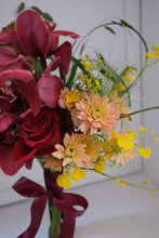 Load image into Gallery viewer, Crimson Oath Bridal Bouquet